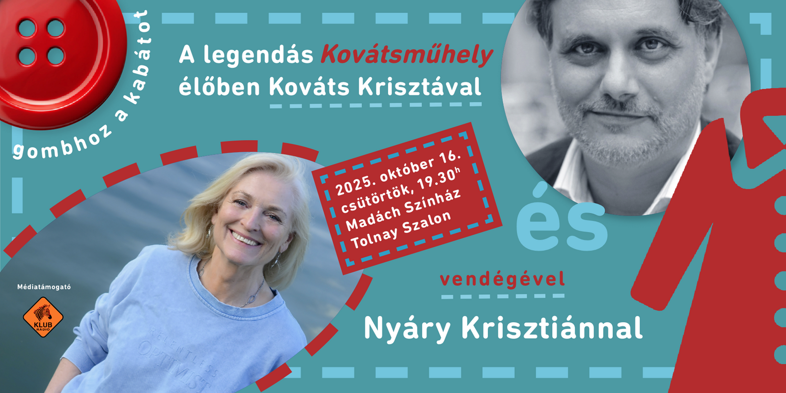 Kovátsműhely-élő Nyáry Krisztiánnal