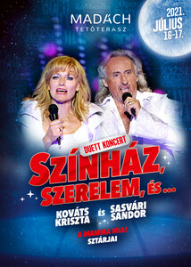 Színház, szerelem és... Kováts Kriszta és Sasvári Sándor, a Mamma Mia! sztárjai