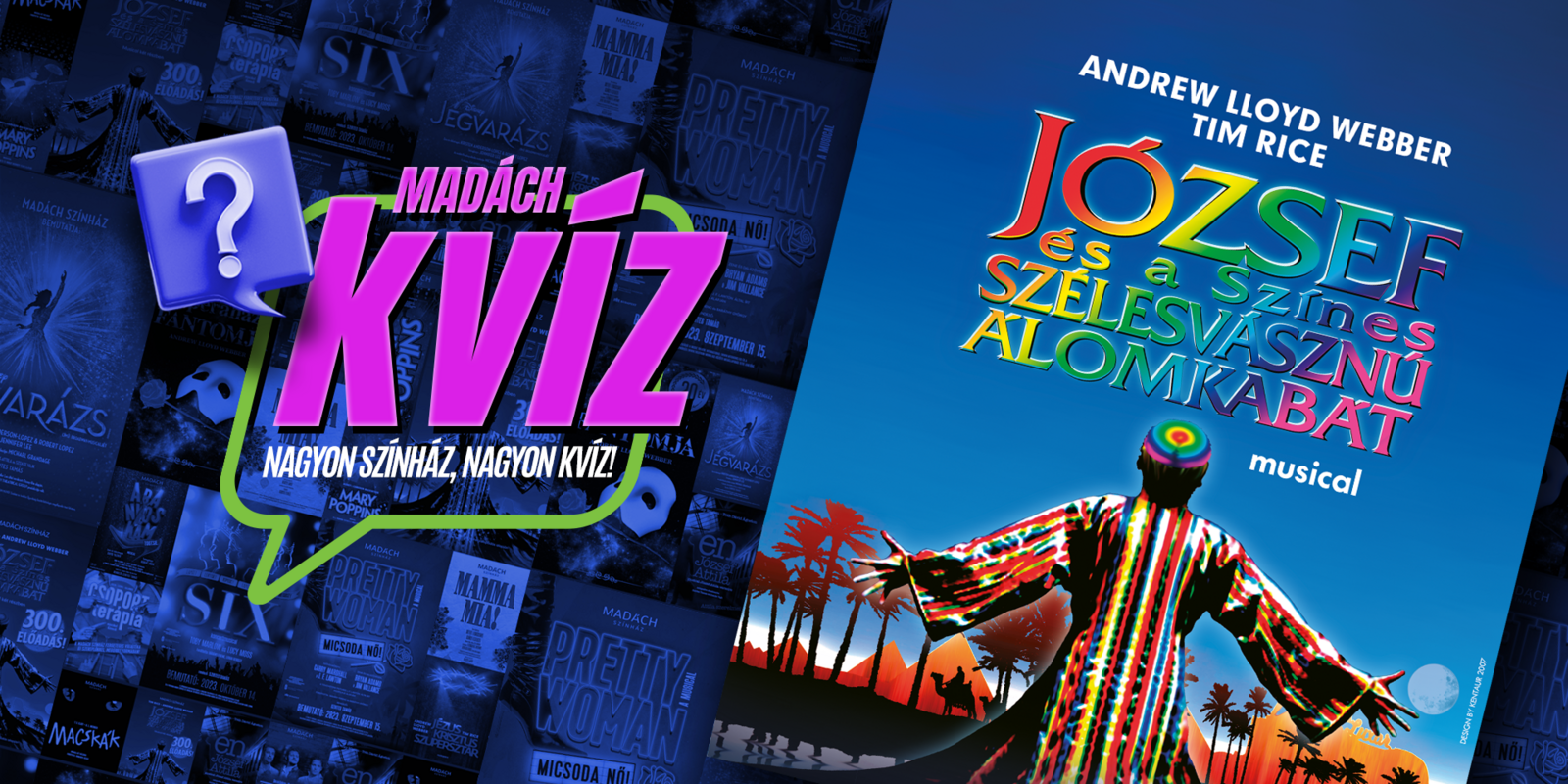 Madách-Kvíz: József és a színes szélesvásznú álomkabát