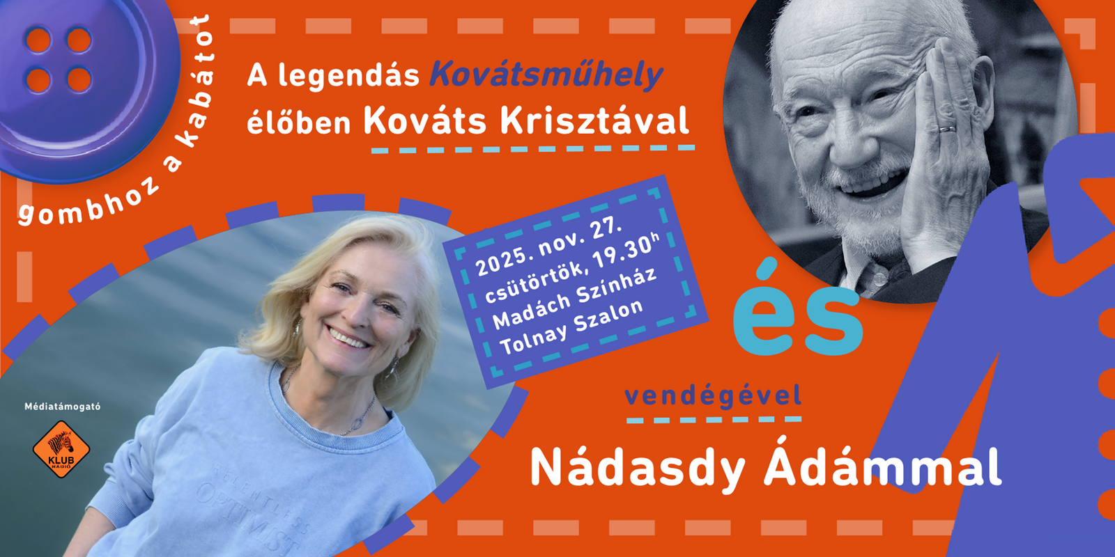 Kovátsműhely-élő Nádasdy Ádámmal
